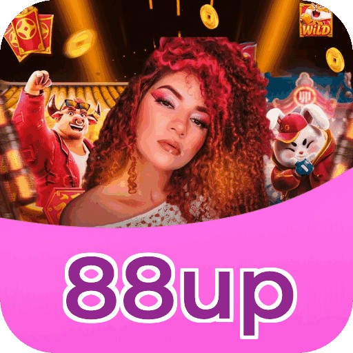 Interface do aplicativo 88up mostrando jogos disponíveis no iOS e Android
